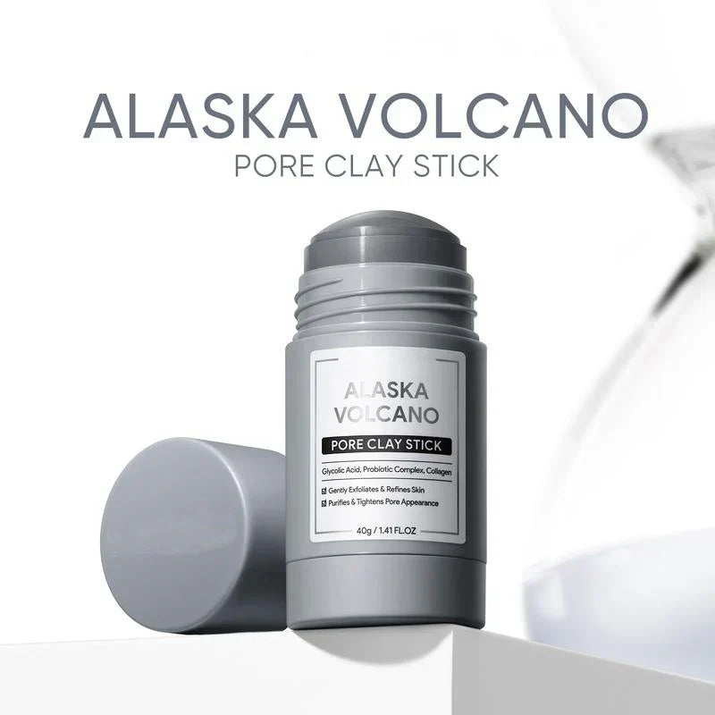 💜Dual Clay Mask Stick Set — Mugwort Clarifying / Volcanic Mud Detoxifying / Brightening & Even-Toning