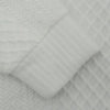 Jacquard Stand Collar Henley Sweatshirt