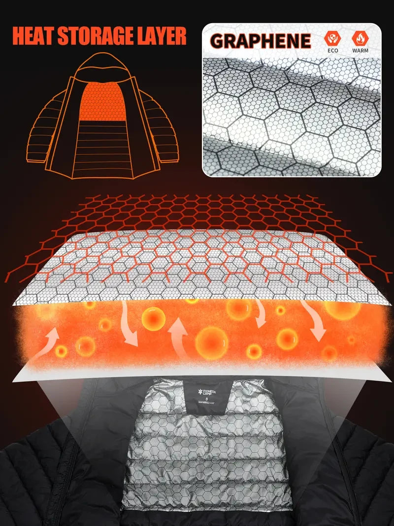 Lightweight Hooded Puffer Jacket
