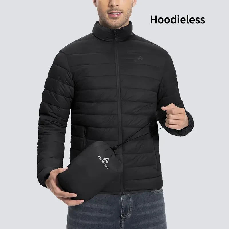 Lightweight Hooded Puffer Jacket
