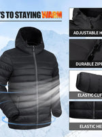 Lightweight Hooded Puffer Jacket